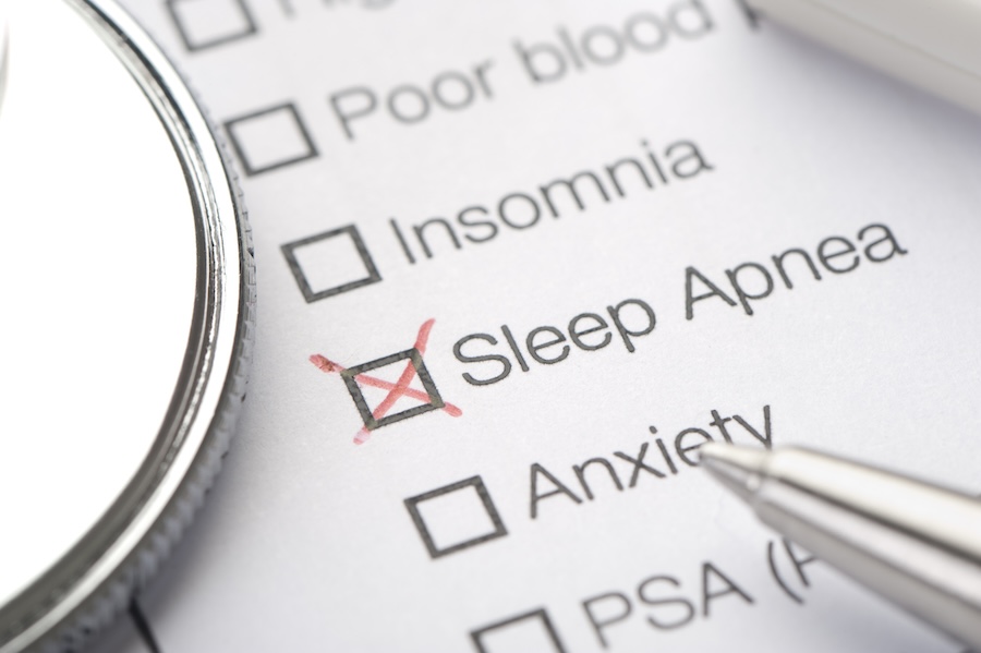 medical record with sleep apnea TAP device